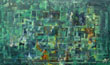 Painting in Green